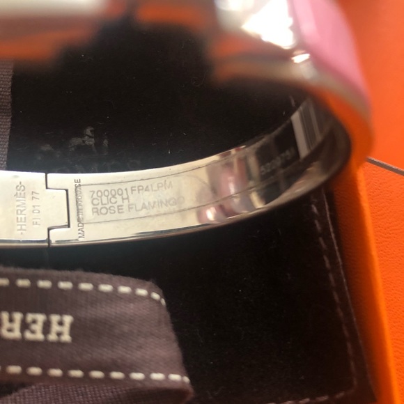 Hermes clic pm rose flamingo - Picture 4 of 5